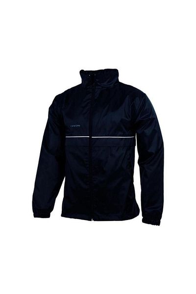 TRYON Men's Black Raincoat