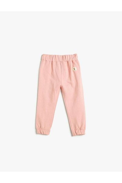 Koton Basic-Jogger-Jogginghose für Babys aus Baumwolle mit elastischem Bund