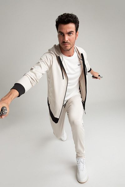 DeFacto Fit Slim Fit Skuba Diving Fabric Cardigan