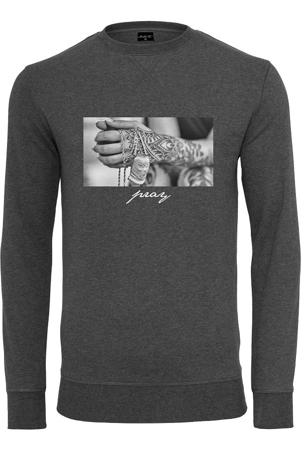 Mister Tee-Herren Pray 2.0 Crewneck 1
