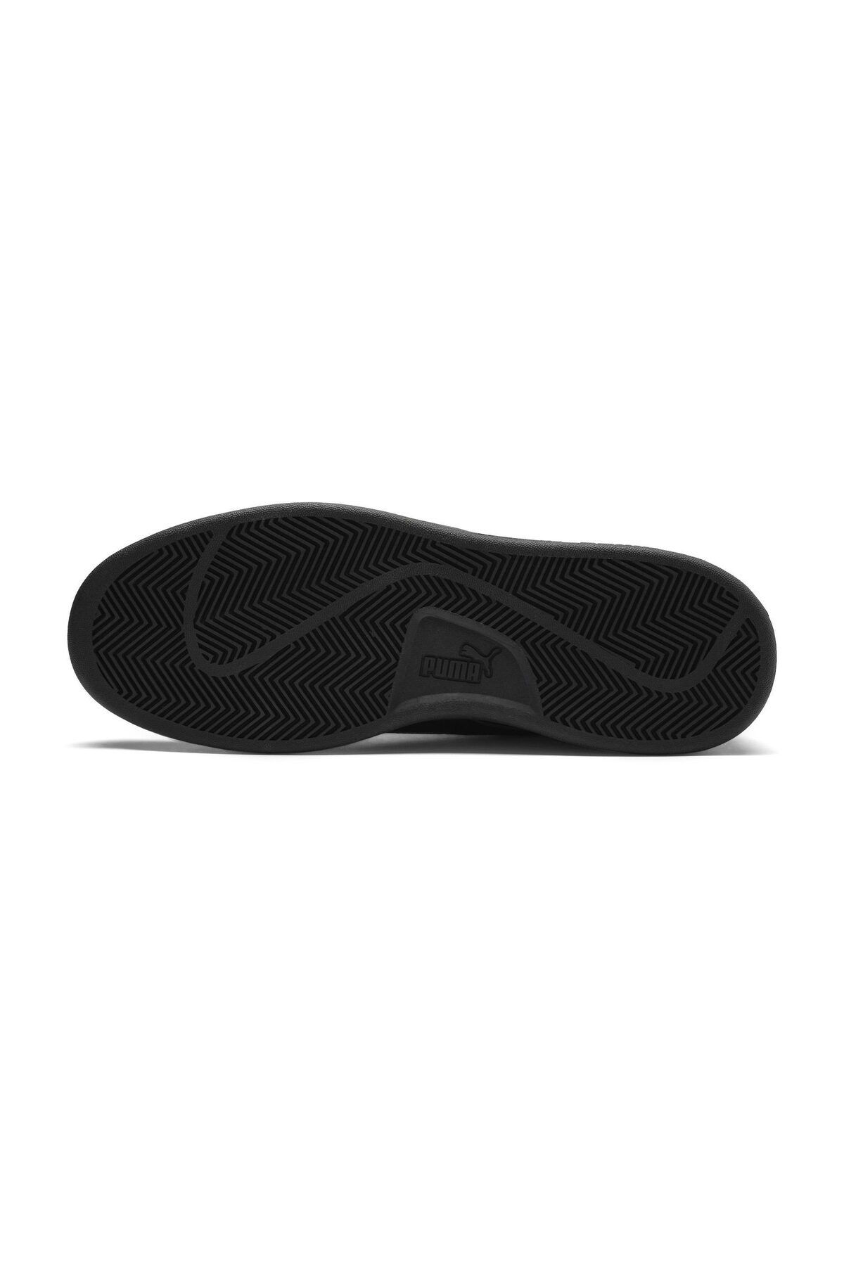 Puma-Черни унисекс кожени маратонки SMASH V2 L 100325851 4