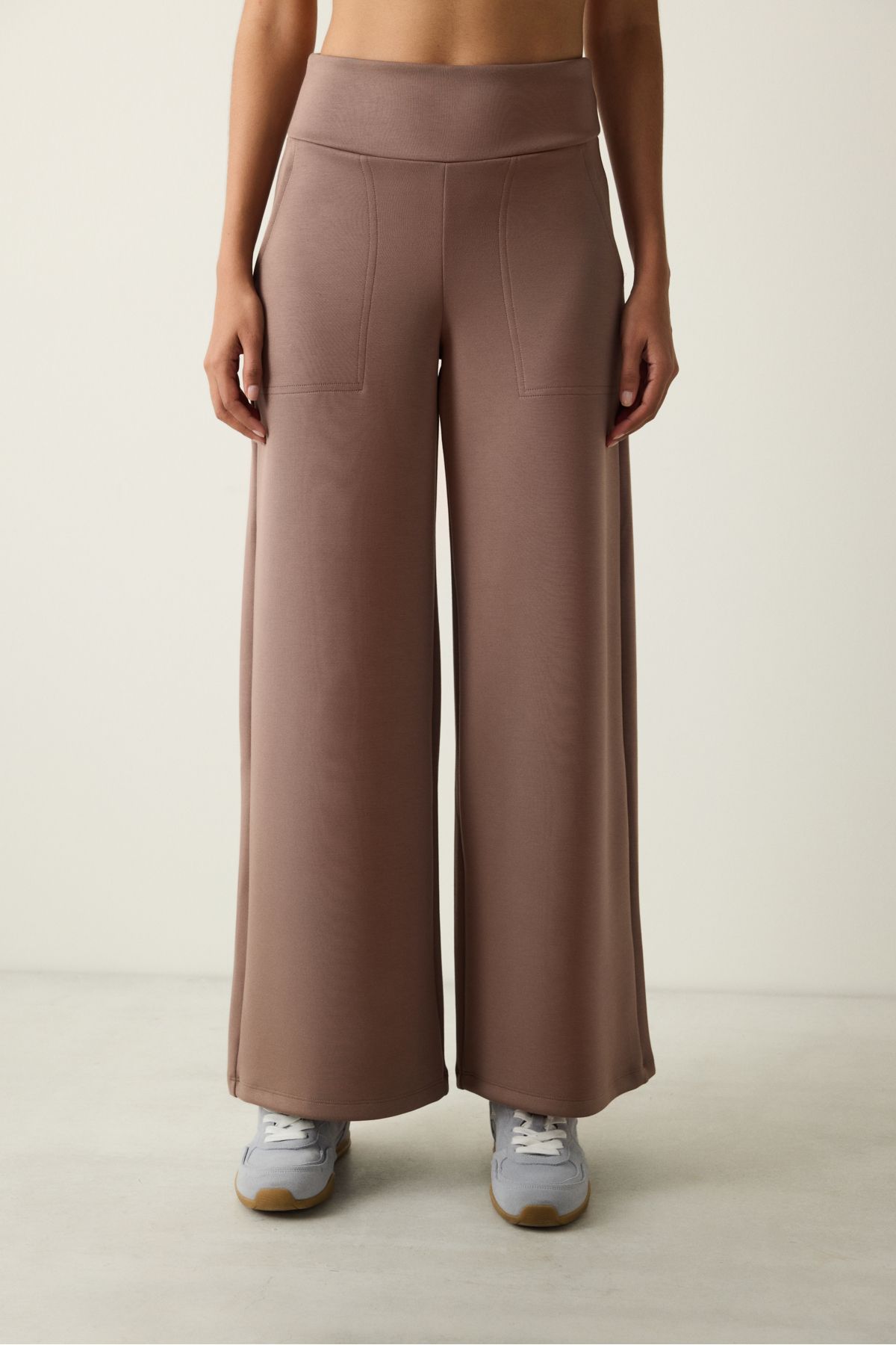 Penti-Pantaloni de nurcă cu picioare largi 2