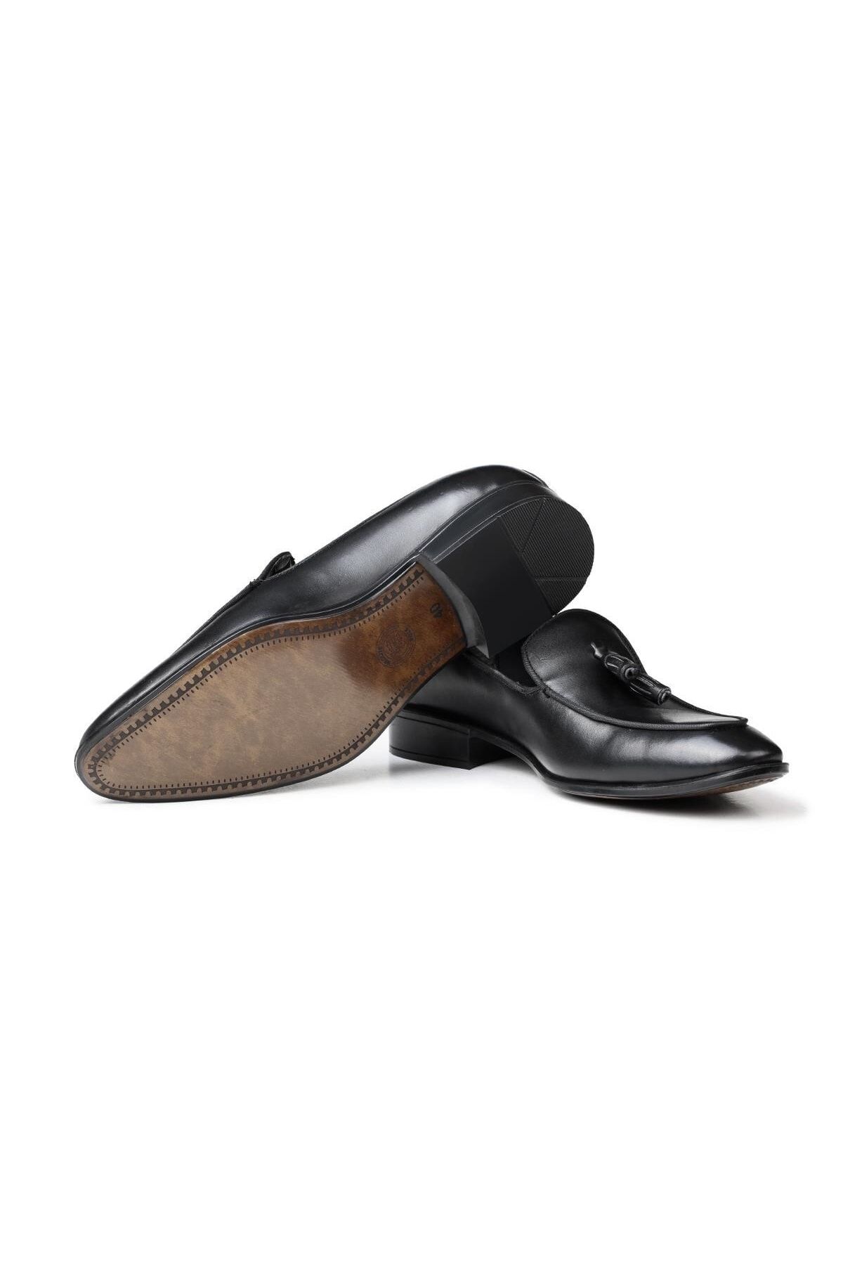 Ducavelli-Önelégült valódi bőr férfi klasszikus cipők, klasszikus Loafer cipők, mokaszin cipők 2